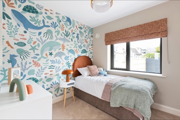 Styled bedroom